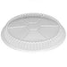 Ecopax - L7 - 7" Round Clear Plastic Dome Lid for 7" Foil Container - 500/Case - Bulk Mart