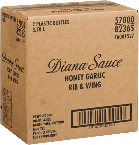 Diana Honey Garlic Rib & Wing Sauce 2 x 3.78 L Bulk Mart