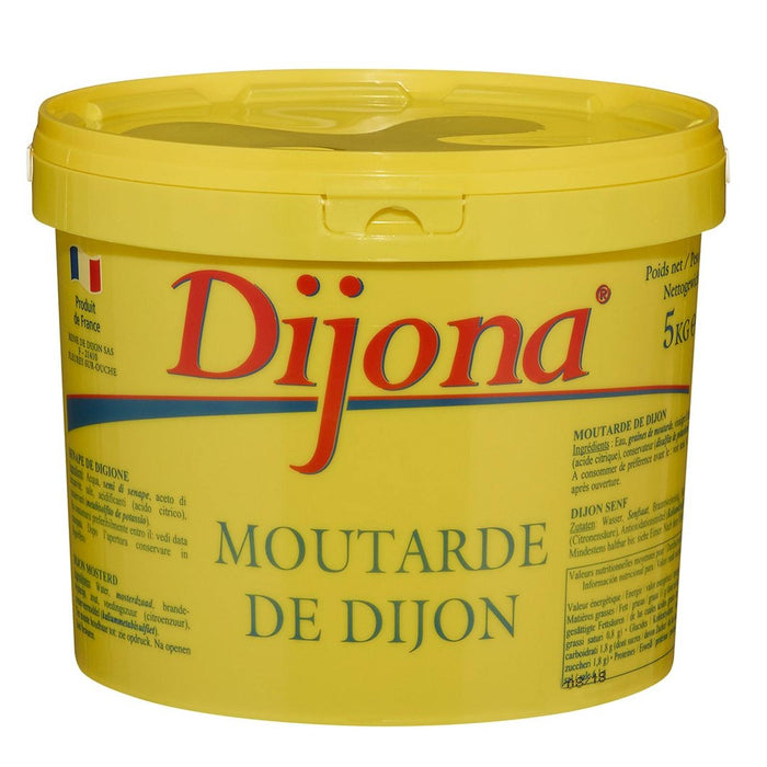 Dijona - Dijon Mustard Extra Strong in Pail - 5 Kg - Bulk Mart