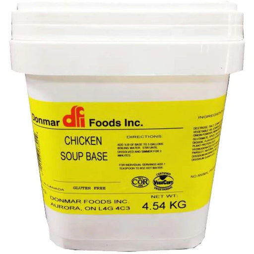 Donmar - Chicken Soup Base With Msg - 4.54 Kg - Bulk Mart