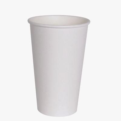 E2E - 16 Oz Hot Paper Cups White - 20 x 50 / Case - Bulk Mart