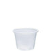 MC - 1 Oz Plastic Portion Cup Translucent - 2500/Case - Bulk Mart