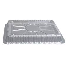 MC - Clear Plastic Dome Lid For 1 Lbs Oblong Foil Container - 500/Case - Bulk Mart
