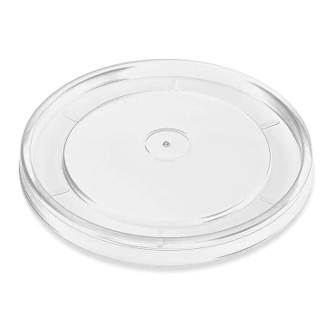 MC - Clear Plastic Lids For MC White Paper Soup Cups 8, 10, 12 Oz - 1000/Case - Bulk Mart