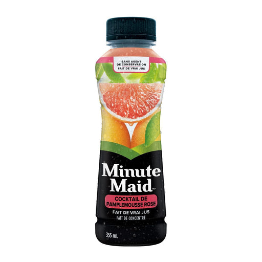 Minute Maid - Pink Grapefruit Cocktail -12 × 355 ml - Bulk Mart