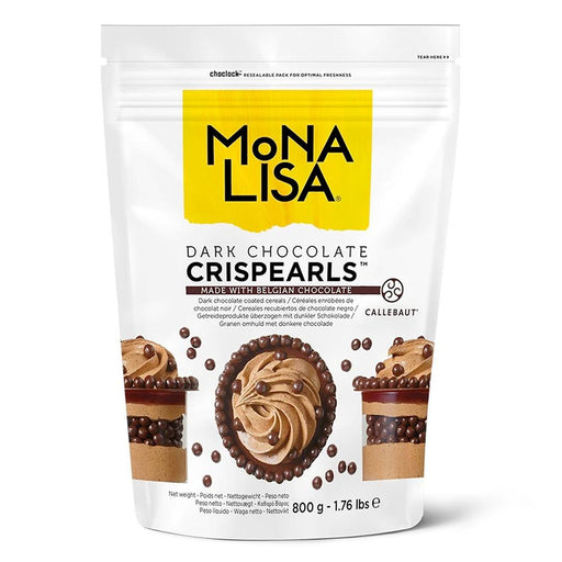 Mona Lisa - Crispearls Dark Chocolate - 800 g - Bulk Mart