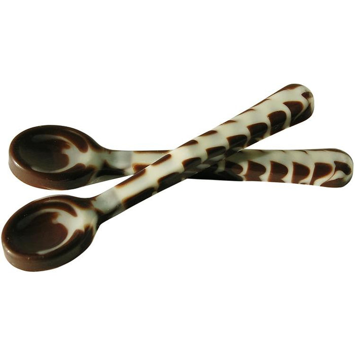 Mona Lisa - Marbled Chocolate Spoon - 108 Pcs - Bulk Mart