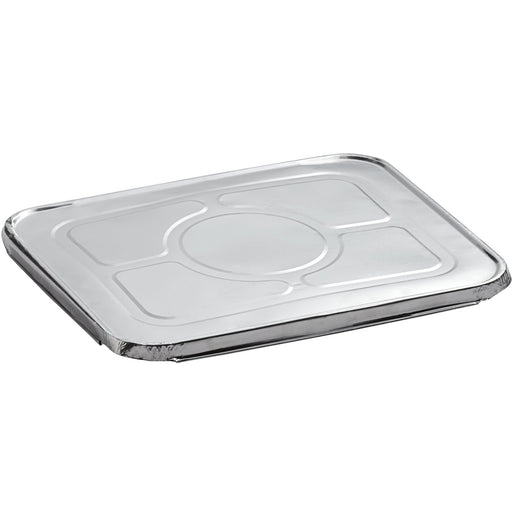 Pactiv - Foil Lids for Half Size Aluminum Pans Y101230 - 100/Case - Bulk Mart