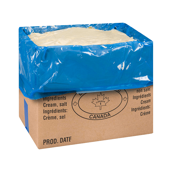 Parmalat Bulk Unsalted Butter Solid Block 25 Kg BulkMart Canada
