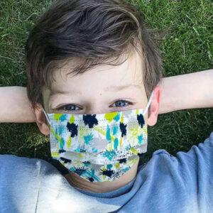 PBC - Disposable Face Mask For Kids 3 Ply Protective - 10 / Pack - Bulk Mart