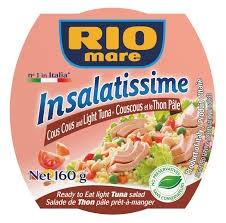Rio Mare - Insalatissime Couscous And Light Tuna Salad - 18 x 160 g - Bulk Mart
