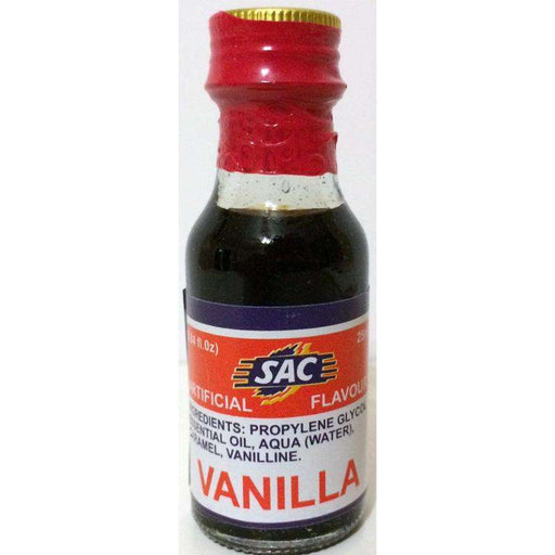 SAC - Vanilla Essence - 12 x 25 ml - Bulk Mart