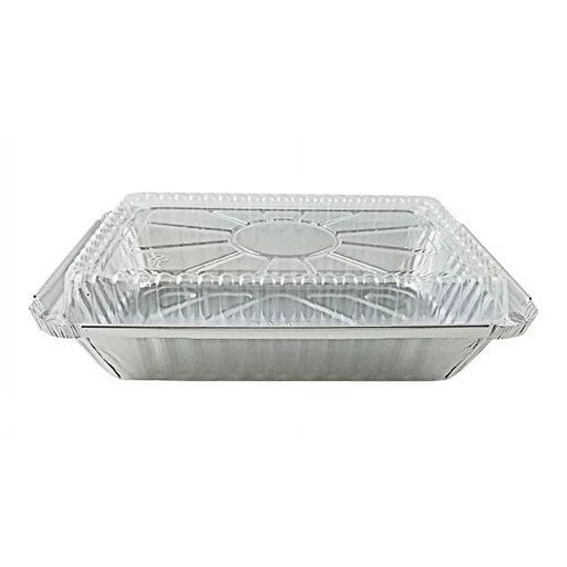 1.5 Lbs Shallow Oblong Aluminum Container 