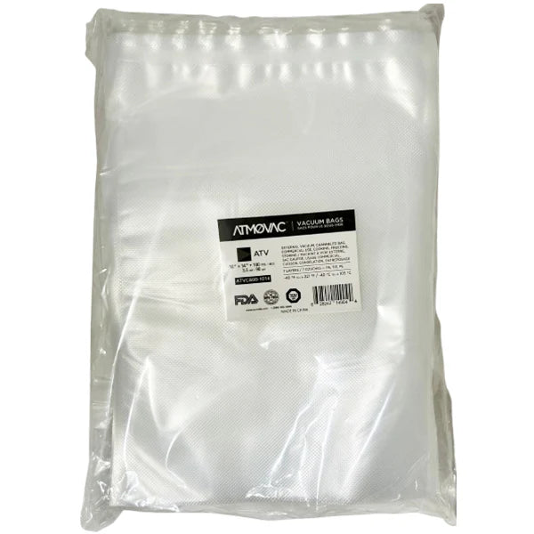 10" x 14" Channeled Vacuum Bags For Chambers & External Sealers 100 Pack