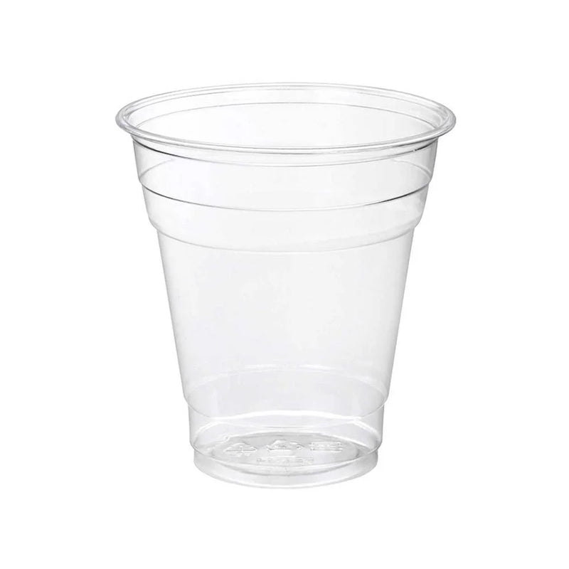 DURA - 12 Oz Clear Plastic Cold Cups PET, 98mm Rim - 1000/Case