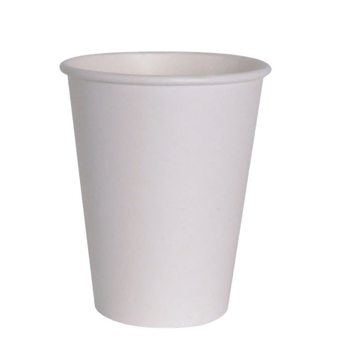 Coffee Cup, 12 Oz Hot Paper Cups White 1000 Qty, Bulk Mart Canada