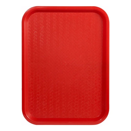 14 x 18, Red fast Food Tray