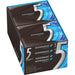 5 Gum - Peppermint Cobalt Sugar Free Gum 15 Sticks - 10 Packs