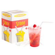 8" Flexible Straws Wrapped 71900 - 400/Pack