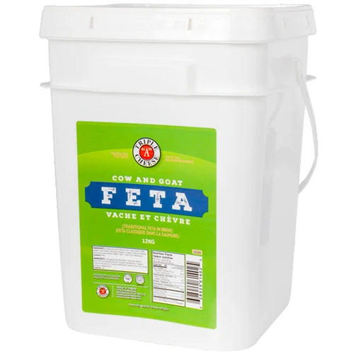 AAA - Cow And Goat Feta Cheese - 12 Kg