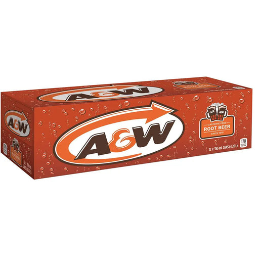 A&W - Root Beer - 12 x 355 ml