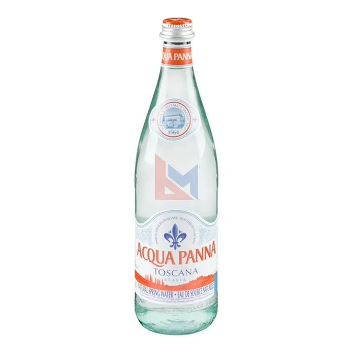 Acqua Panna - Natural Spring Water Glass Bottle - 12 x 750 ml