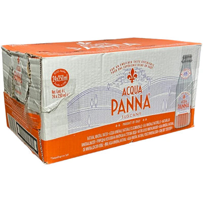 Acqua Panna - Natural Spring Water Glass Bottle - 24 x 250 ml