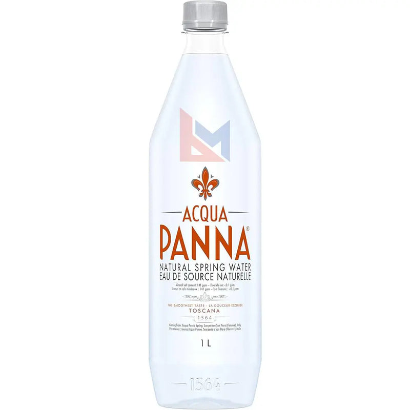 Acqua Panna - Natural Spring Water Plastic Bottle - 12 x 1 L