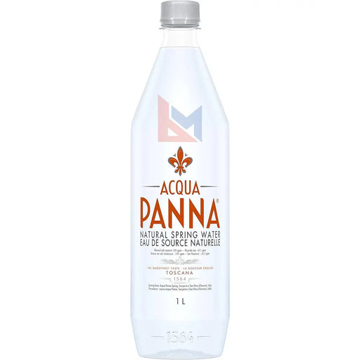 Acqua Panna - Natural Spring Water Plastic Bottle - 12 x 1 L