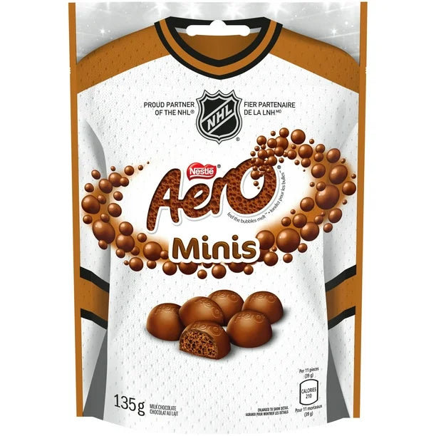 Aero - Minis Milk Chocolate Bubbles - 10 x 135g