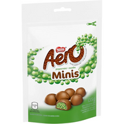 Aero - Minis Peppermint Milk Chocolate Bubbles - 10 x 135g