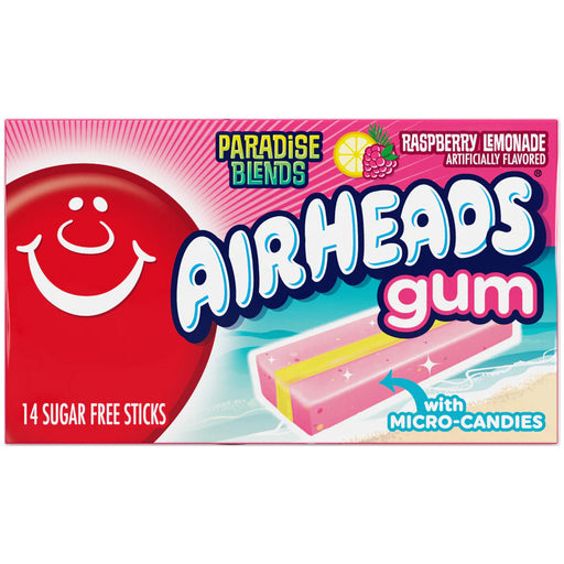 Airheads - Gum Raspberry Lemonade 14 Pcs - 12 Packs