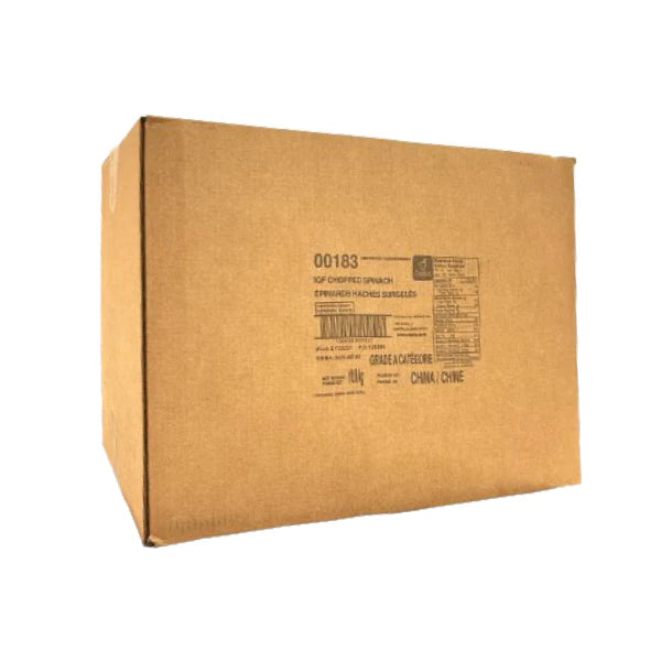 Alasko - IQF Chopped Spinach 183 - 12 x 2 Lbs
