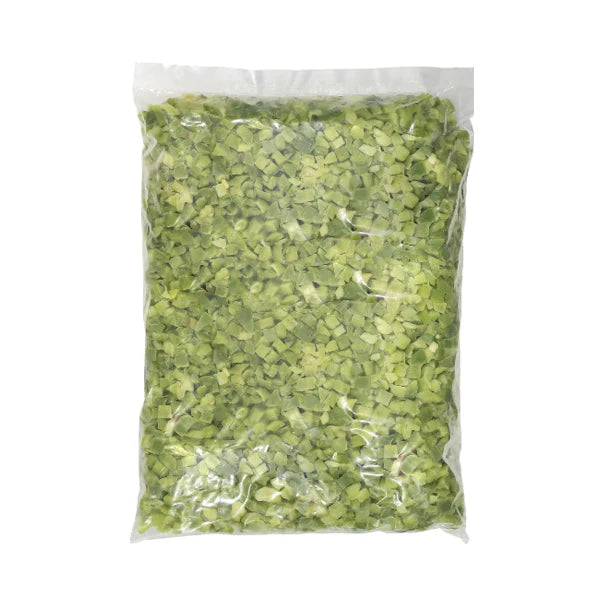 Alasko - IQF Green Pepper Diced 50700 - 2 Kg