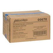 Alasko - IQF Onions Diced 00670 - 6 x 2 Kg