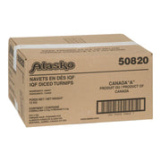 Alasko - IQF Turnip Diced 50820 - 6 x 2 Kg