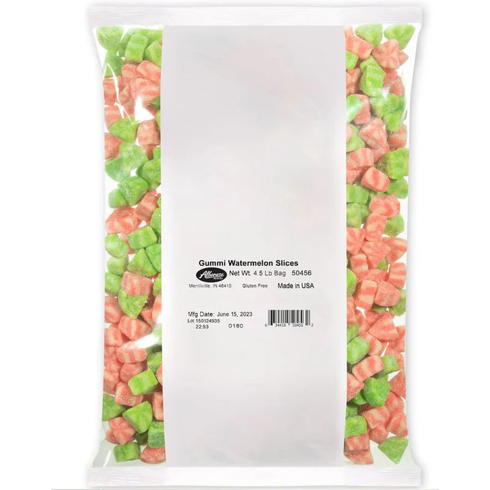 Albanese Gummy Watermelon Slices 4.5 Lbs