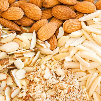 Almonds Whole, slivered, sliced
