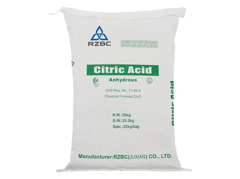 Ensign - Anhydrous Citric Acid 30-100 Mesh - Tatri - 55 Lbs
