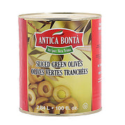 Antica Bonta - Sliced Green Olives - 6 x 2.84 L