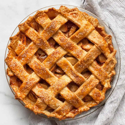 Apple Valley - Tarta de manzana con caramelo sin hornear de 8" (unidad)