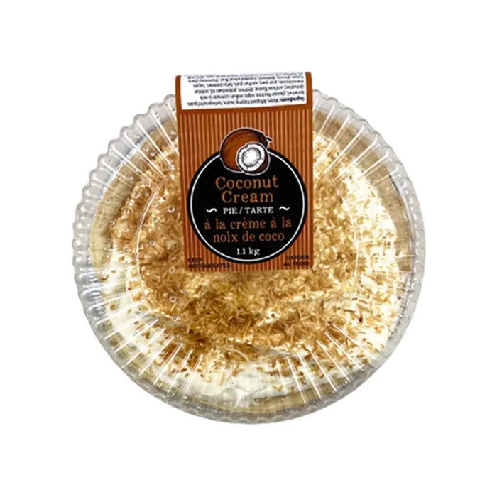 Apple Valley - 10" Coconut Cream Pie Thaw & Serve - Each