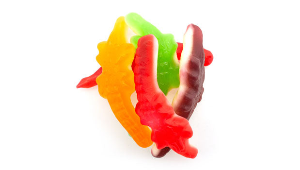 Assorted Gummy Crocodiles Bulk Gummies - 12 Kg