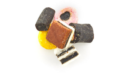 Waterbridge Assorted Licorice Candies Natural Color & Flavors 12 Kg