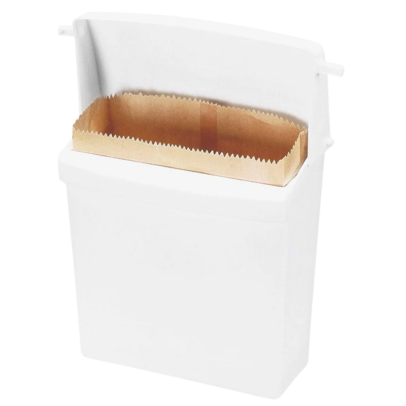 Atlas - Waxed Sanitation Bags 7" x 4" x 10" - 500/Case