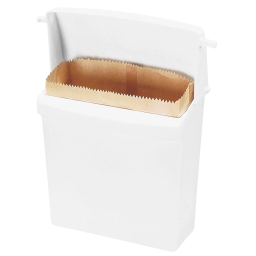 Atlas - Waxed Sanitation Bags 7" x 4" x 10" - 500/Case