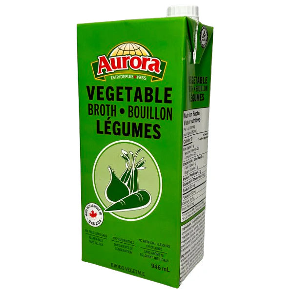 Aurora - Vegetable Broth - 946 ml