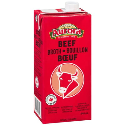 Aurora Beef Broth - 946 ml