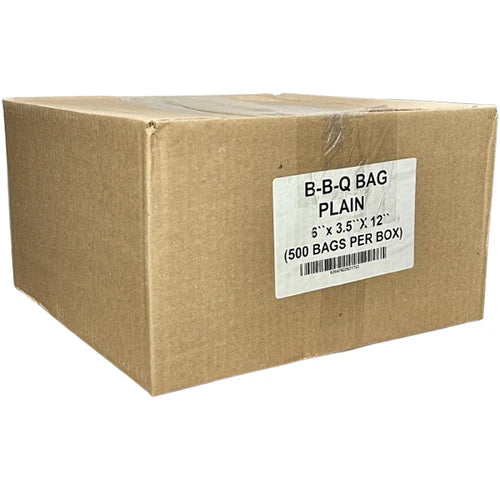 BBQ Foil Bags Plain 6x3.5x12 