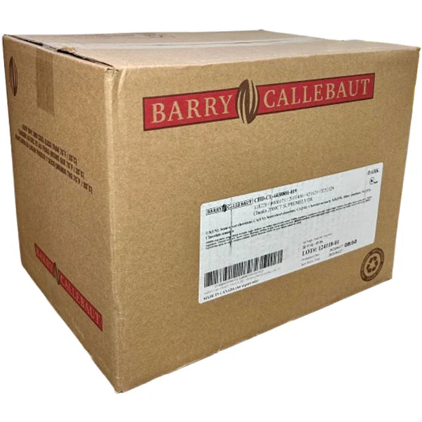 Barry Callebaut - Dark Chocolate Chunks 2000 Count Supremely DK - 45 Lbs